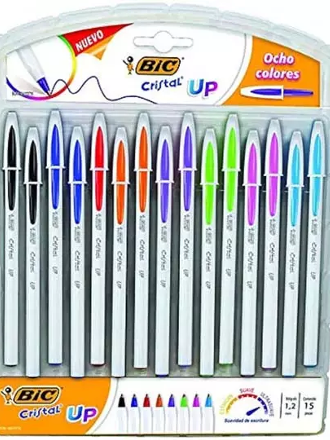 Bolígrafo BIC Cristal Up surtido punto g 1