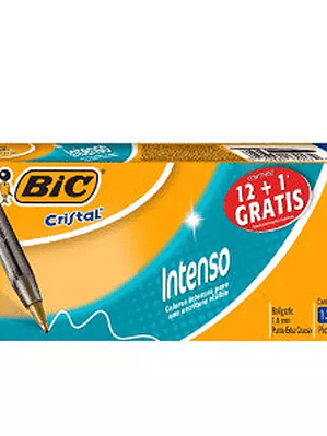 Bolígrafo BIC Cristal azul punto extra g