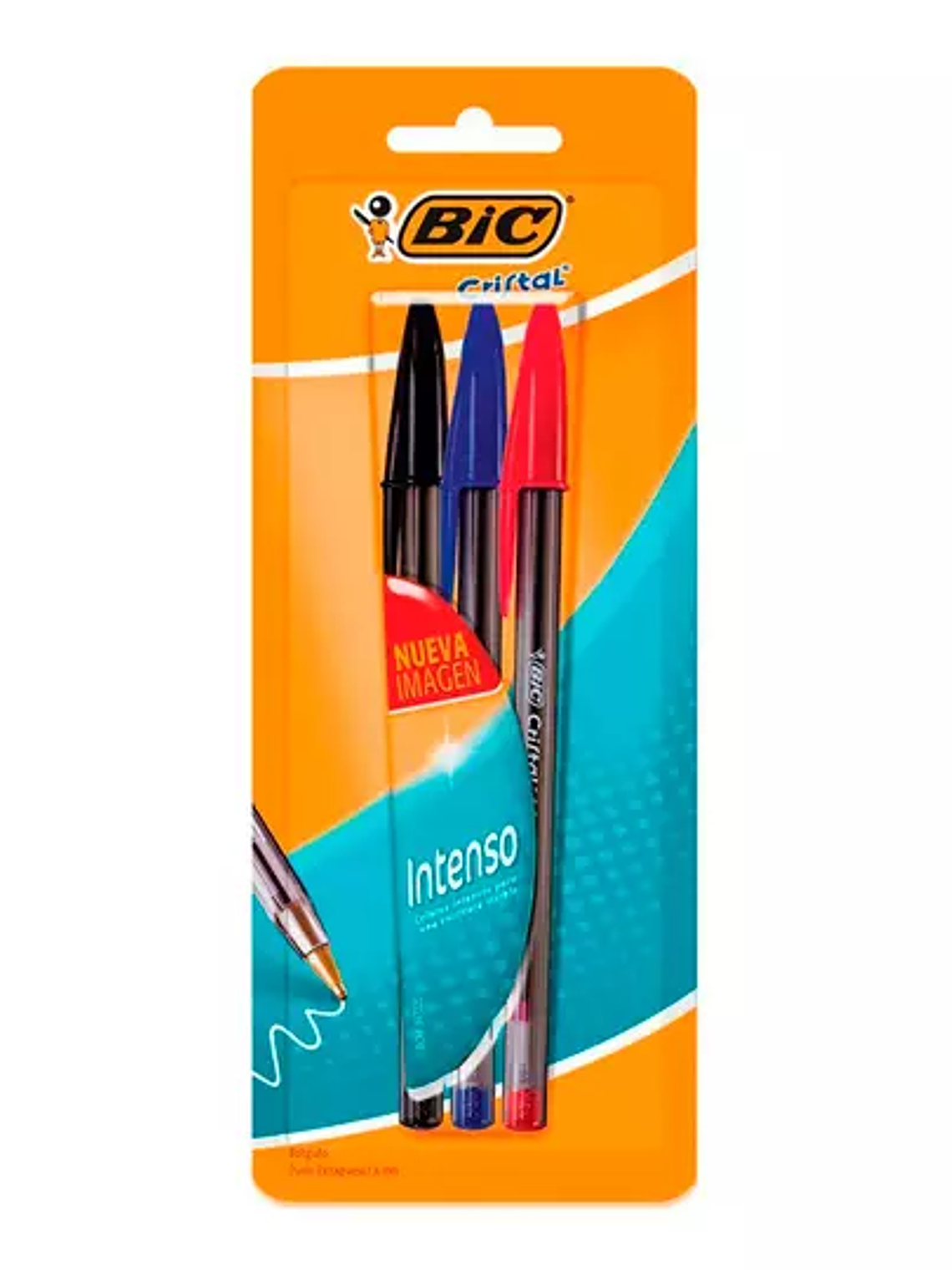 Bolígrafo BIC Cristal surtido punto extr 1
