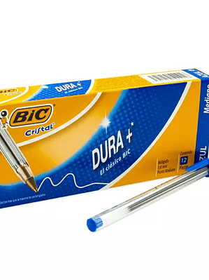 Bolígrafo BIC azul punto mediano 1.0 mm