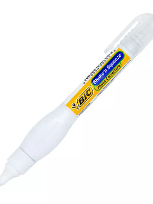 Corrector líquido en pluma BIC Shake & S