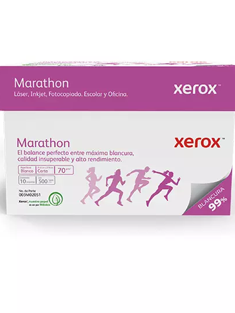 Caja de papel bond Marathon Xerox tamaño 1