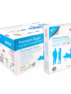 Caja de papel bond Premium Xerox tamaño