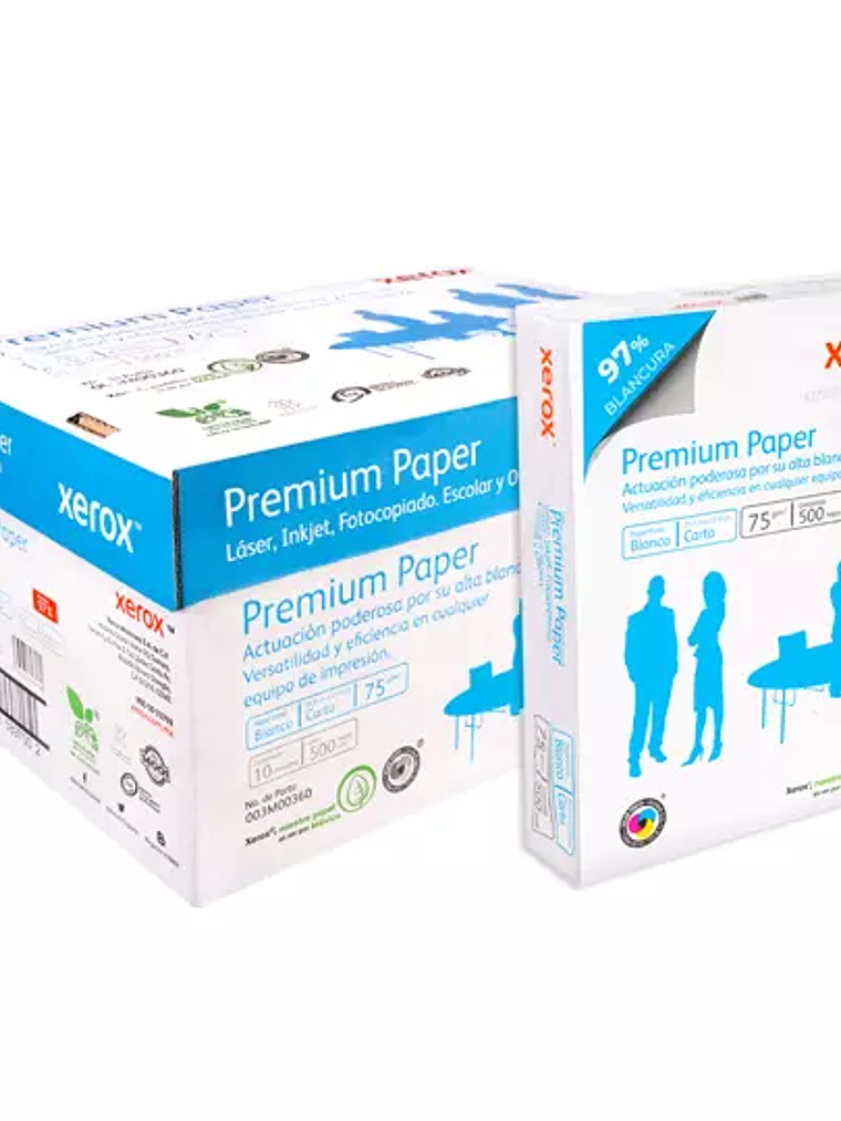 Caja de papel bond Premium Xerox tamaño 1