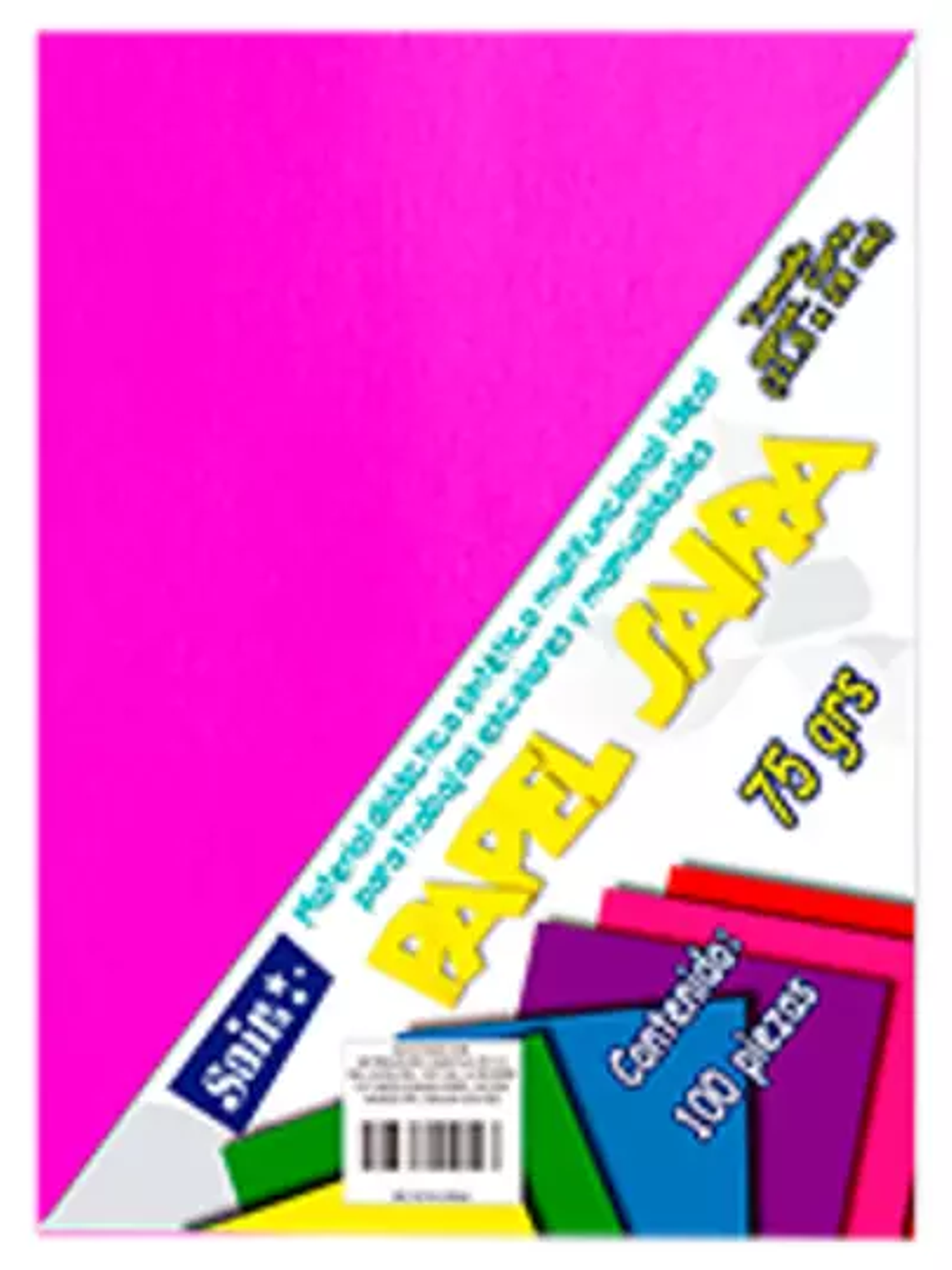 Paquete de hojas de color saira tamaño c 1