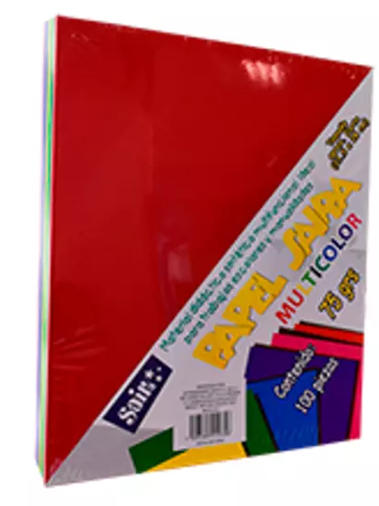 Paquete de hoja de color saira tamaño ca 1