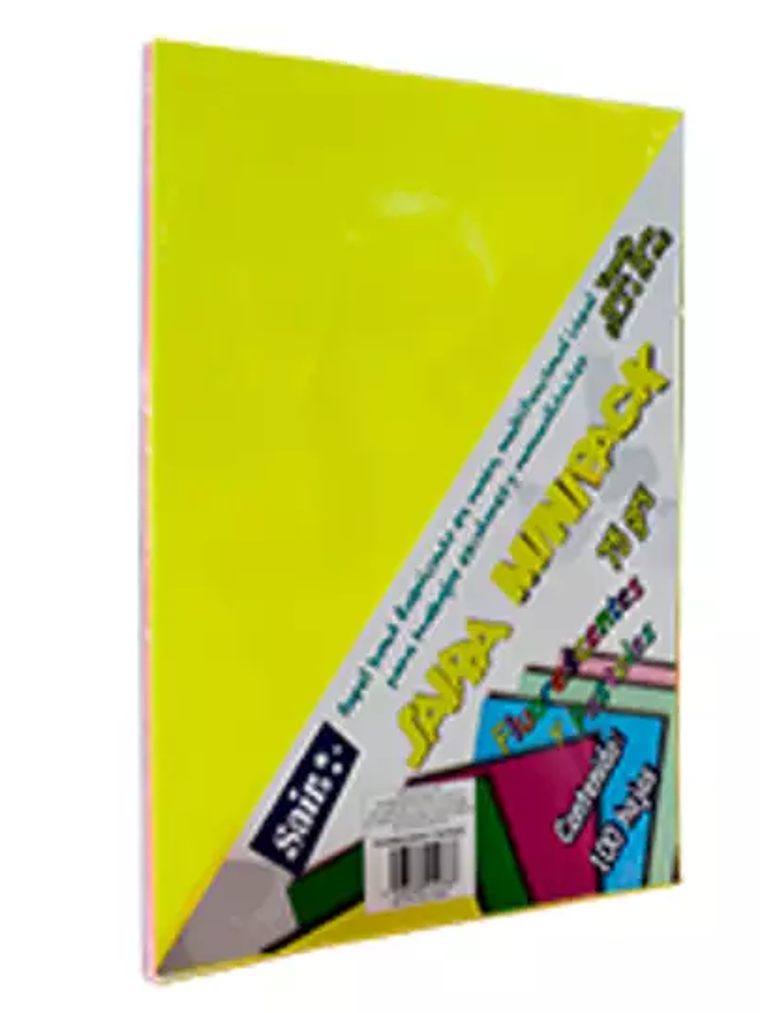 Paquete de hoja de color saira tamaño ca 1