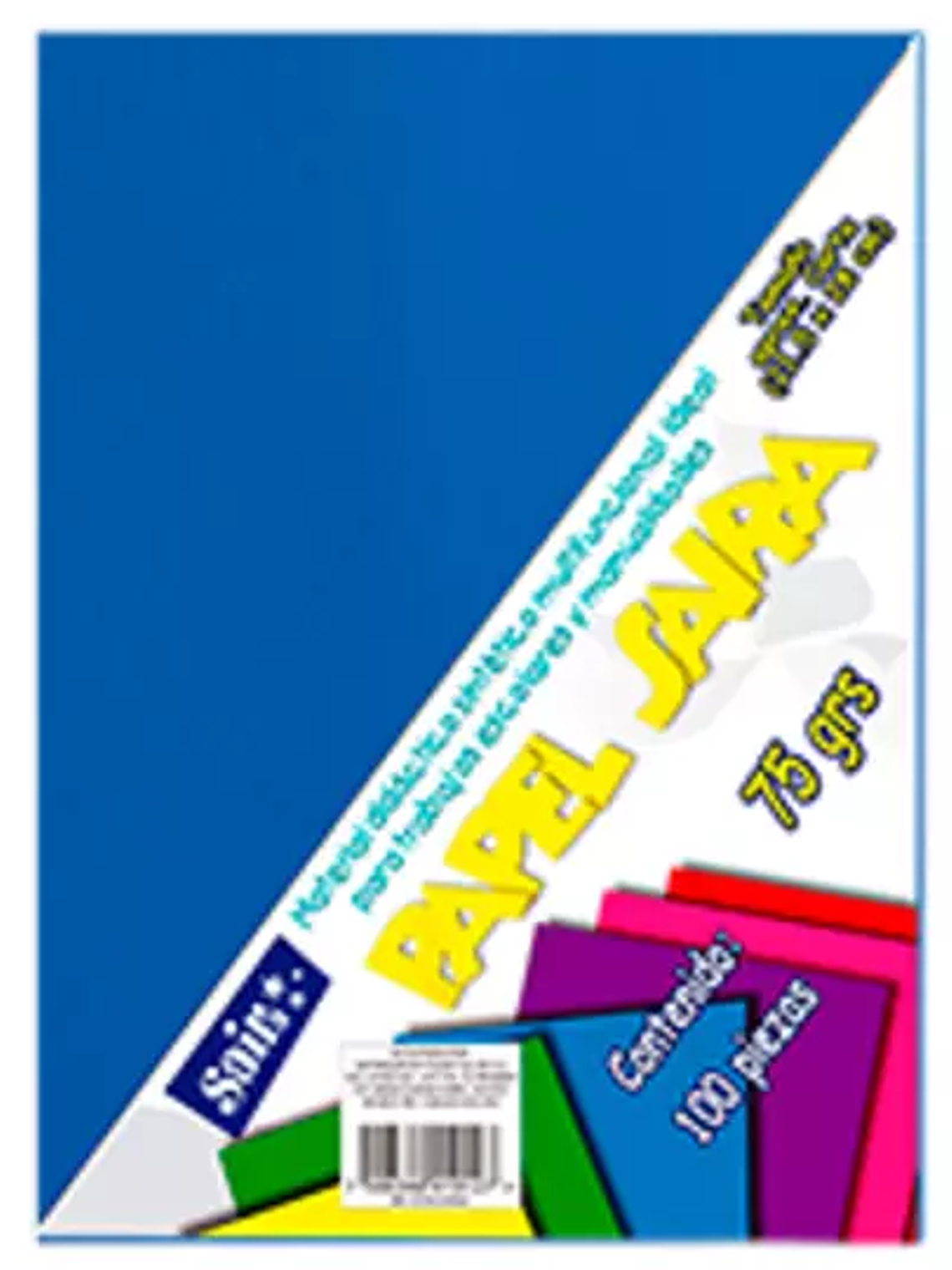 Paquete de hojas de color saira tamaño c 1