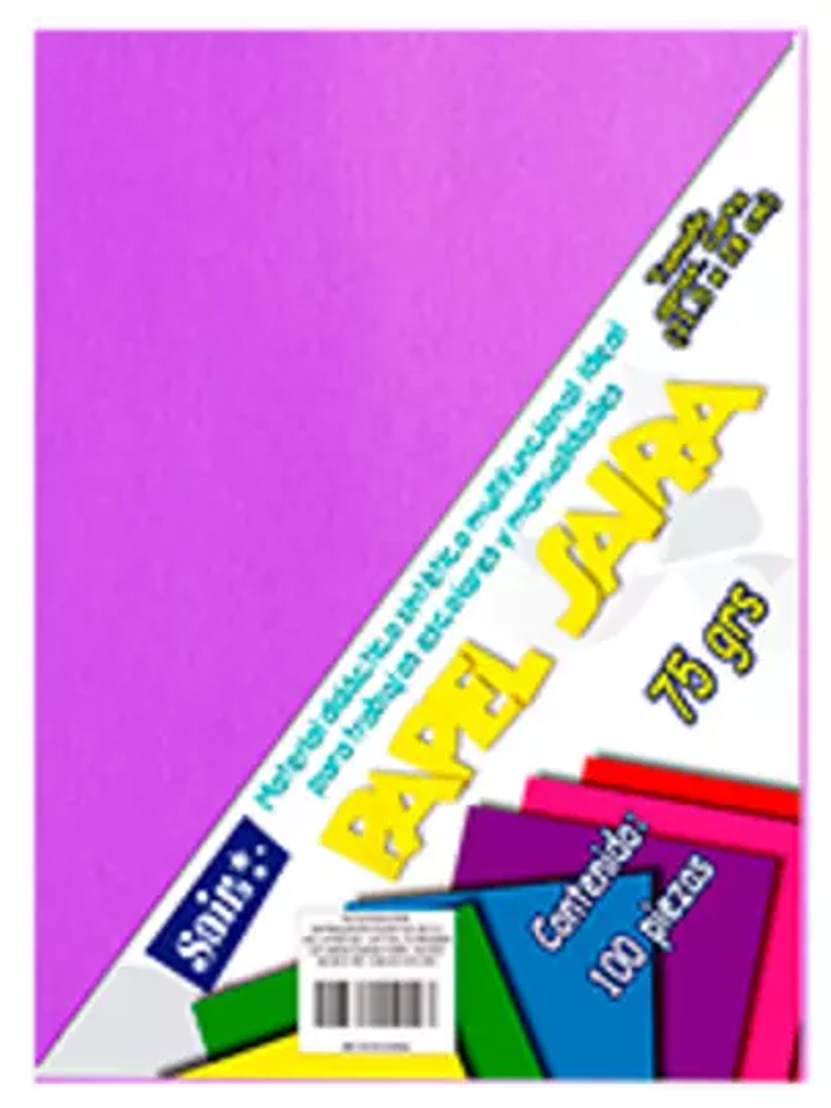 Paquete de hojas de color saira tamaño c 1