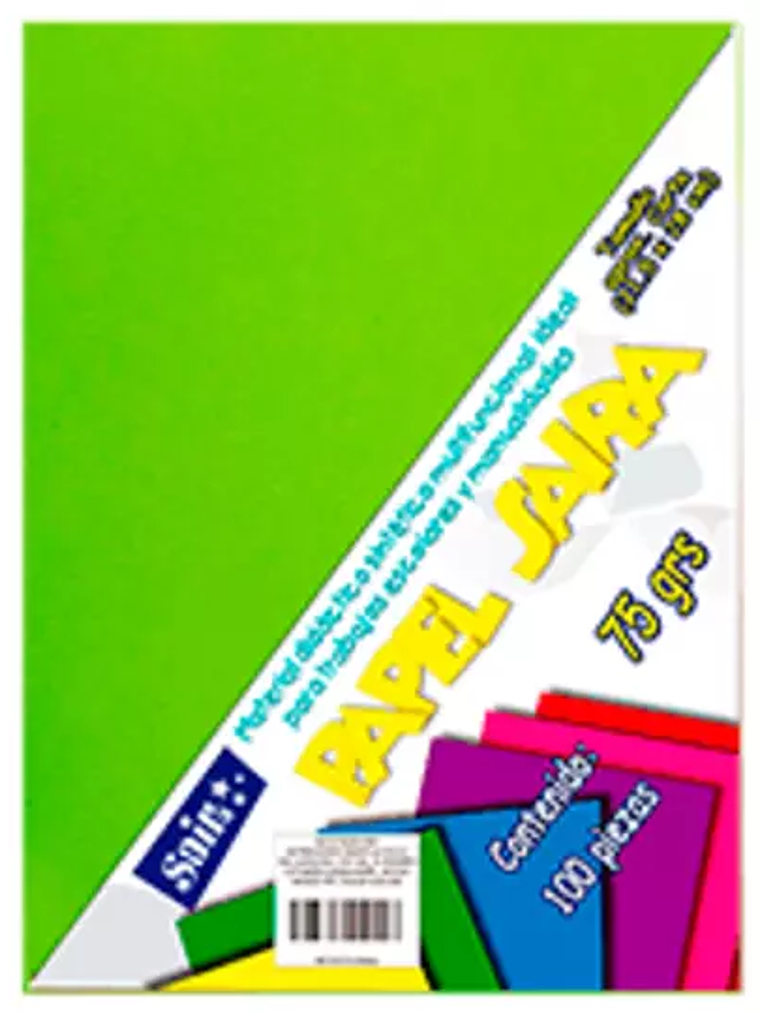 Paquete de hojas de color saira tamaño c 1