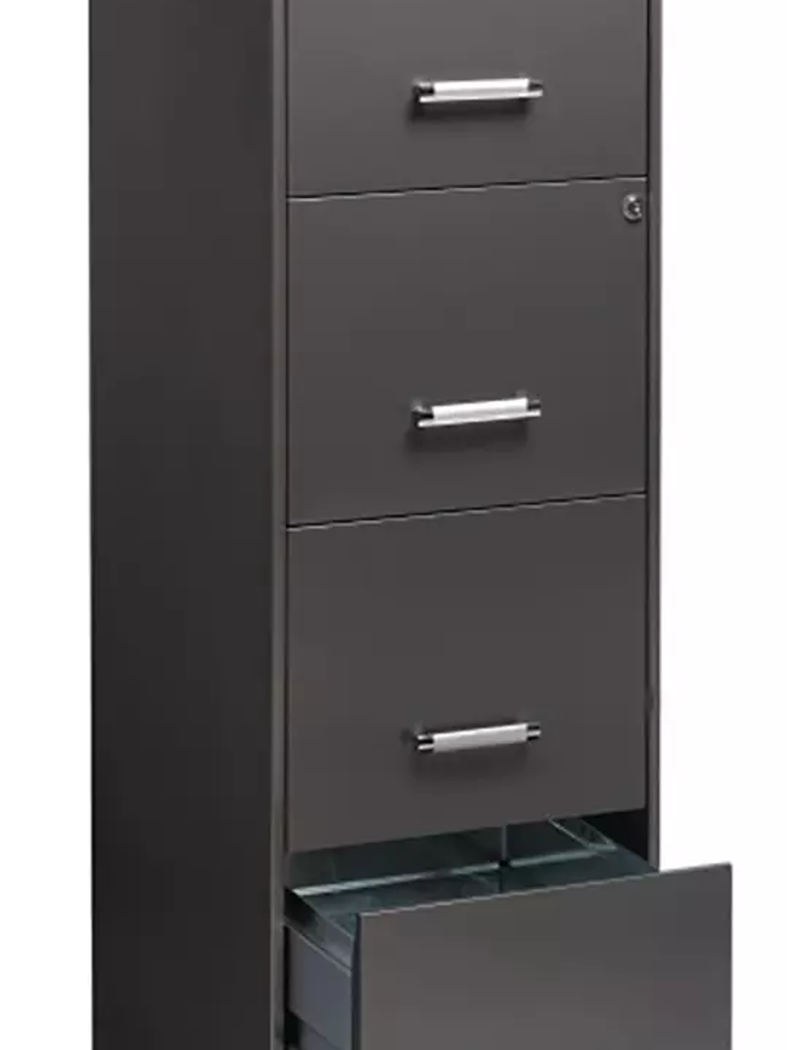 Archivero metálico HIRSH de 4 cajones ca 1