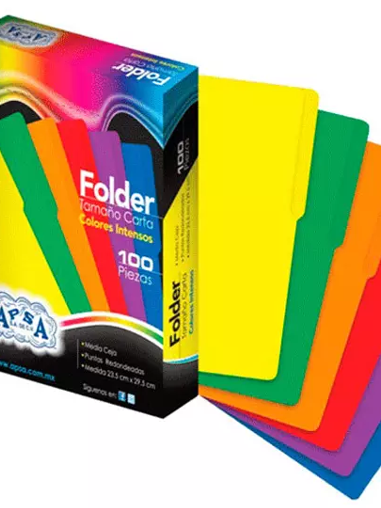 Folder morado intenso APSA tamaño carta 1