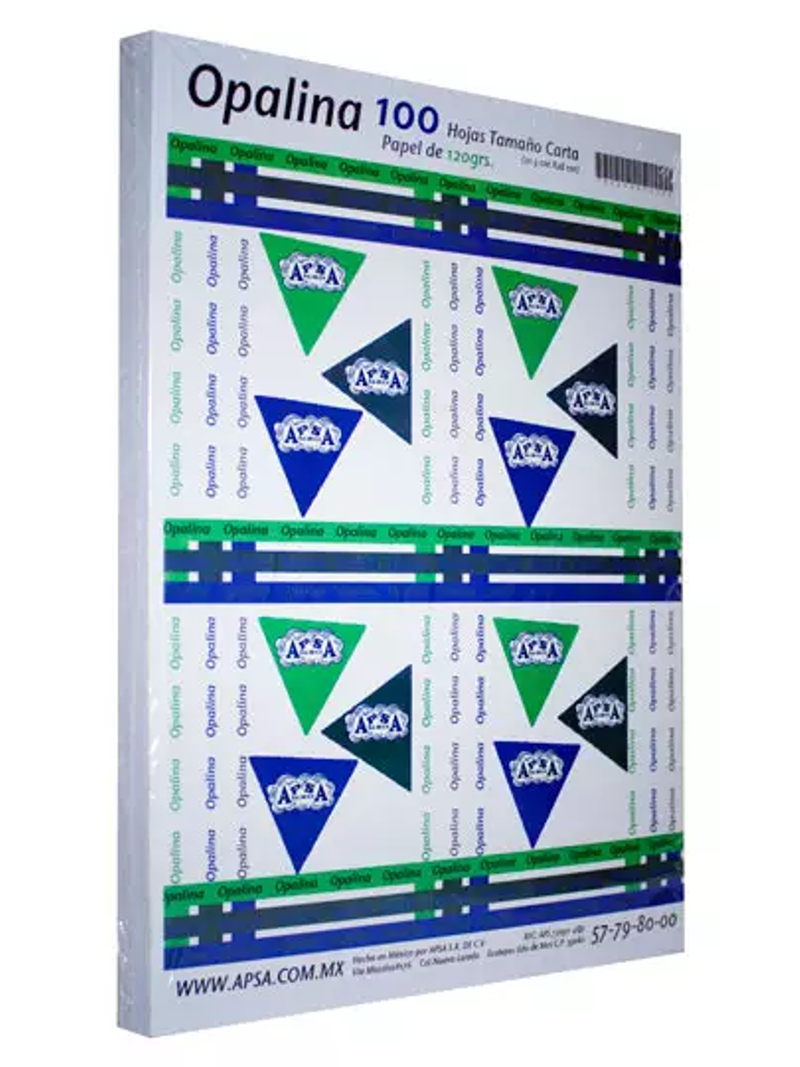 Papel opalina blanca 90% blancura APSA t 1