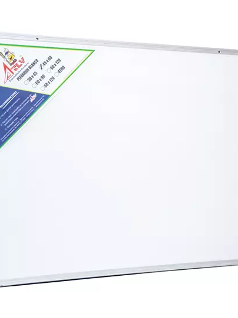 Pizarrón blanco Classic Arly 45 x 60 cm 1