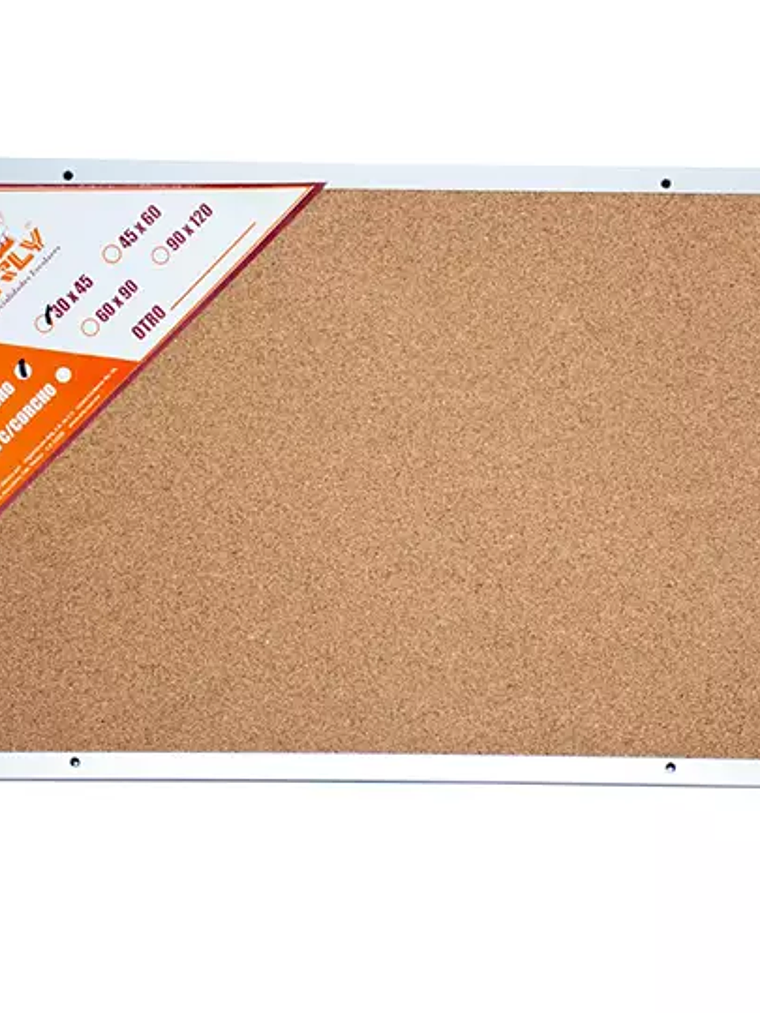 Pizarrón de corcho Arly 30 x 45 cm 1