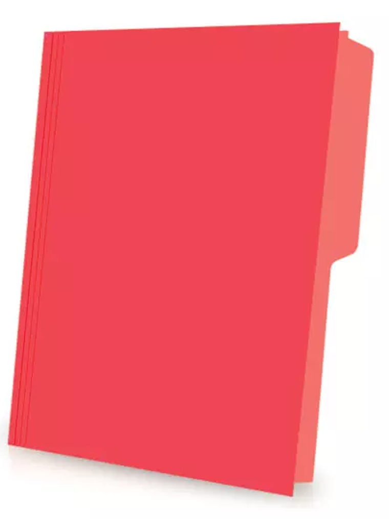 Folder de color Pendaflex carta color ro 1