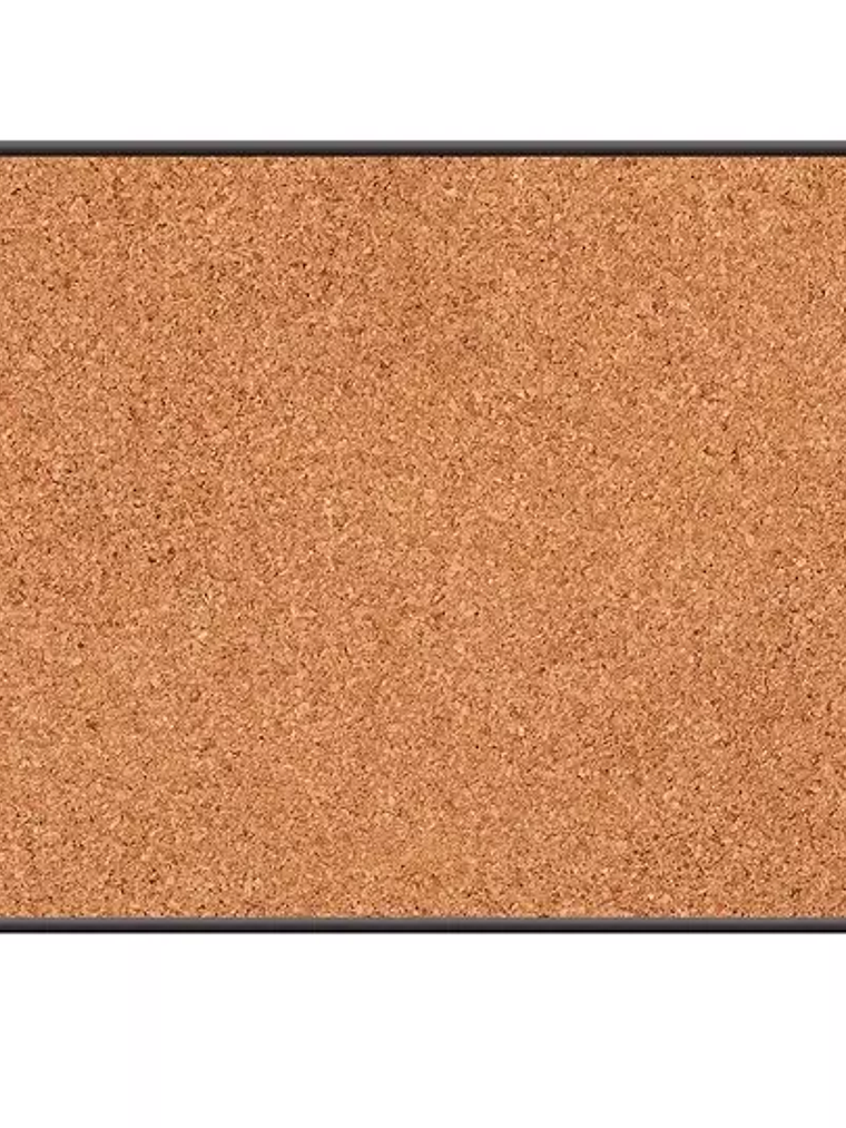 Pizarrón corcho GBC  marco de plástico l 1