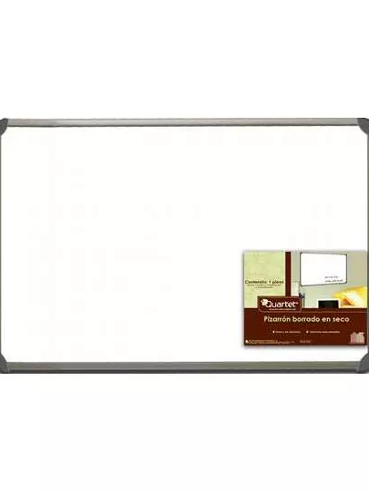 Pizarrón borrado seco GBC blanco 90 x 12 1