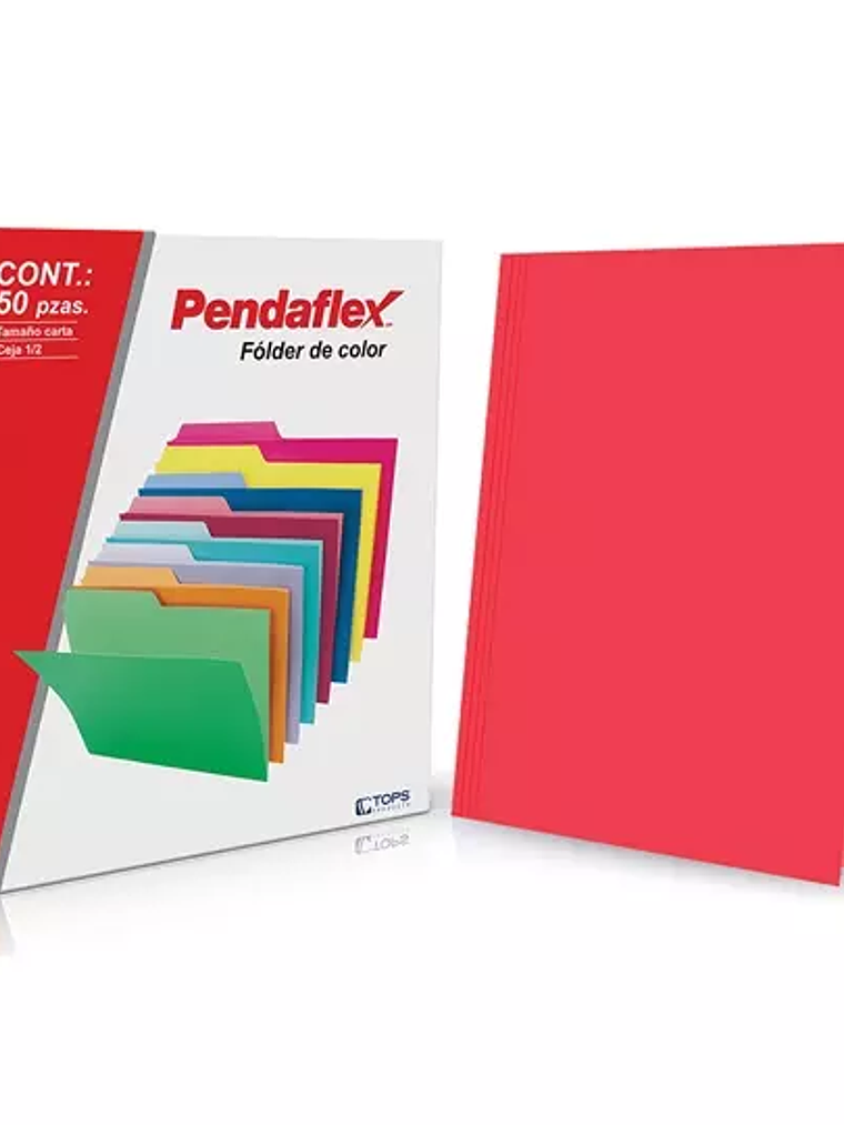 Folder de color Pendaflex carta color ro 1