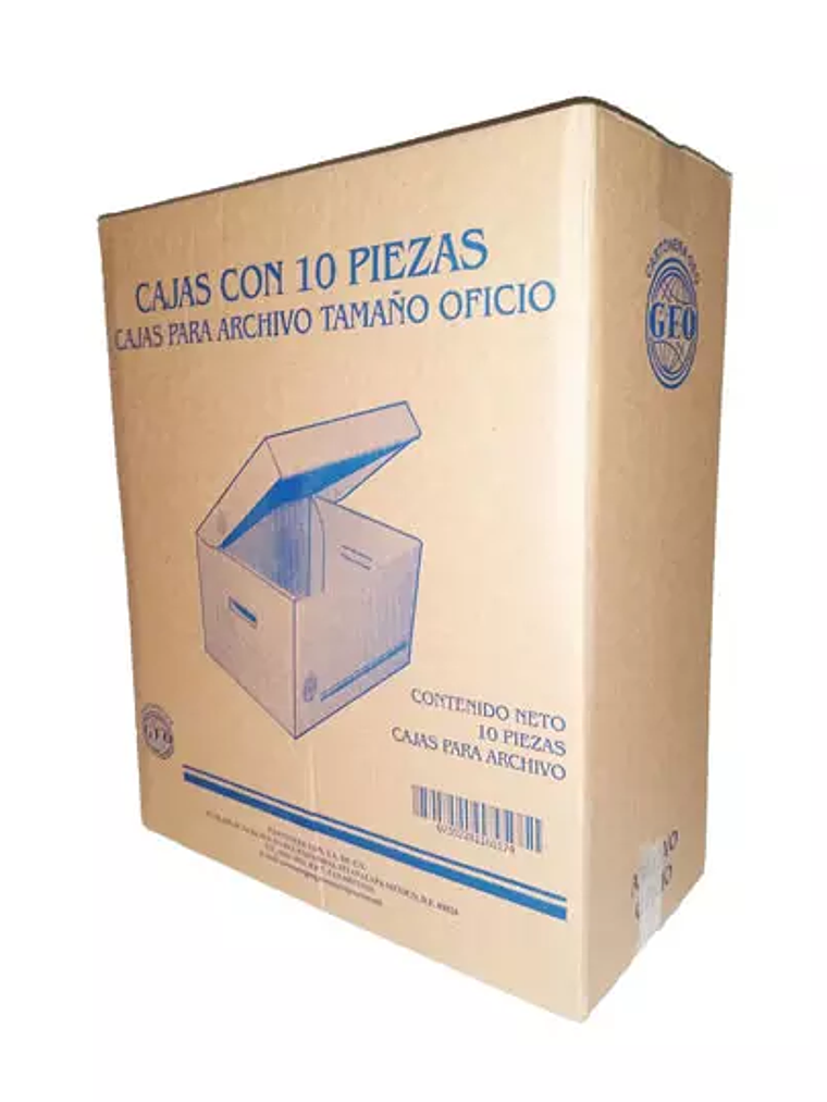 Caja de archivo GEO kraft oficio empaque 1