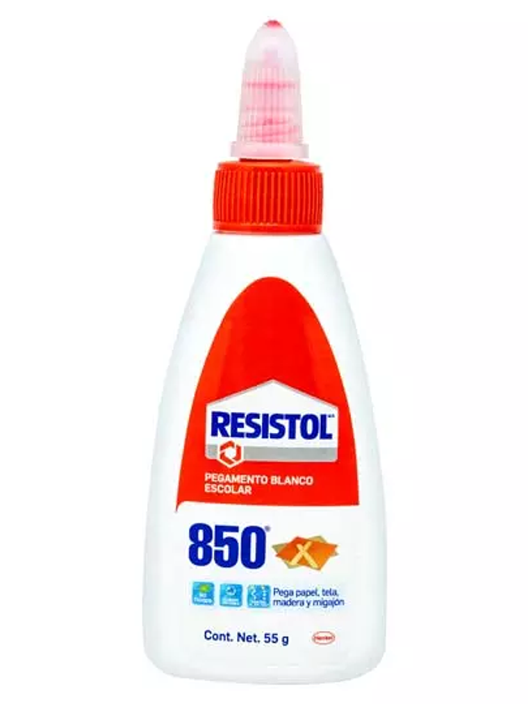 Pegamento blanco escolar Resistol 850 de 1