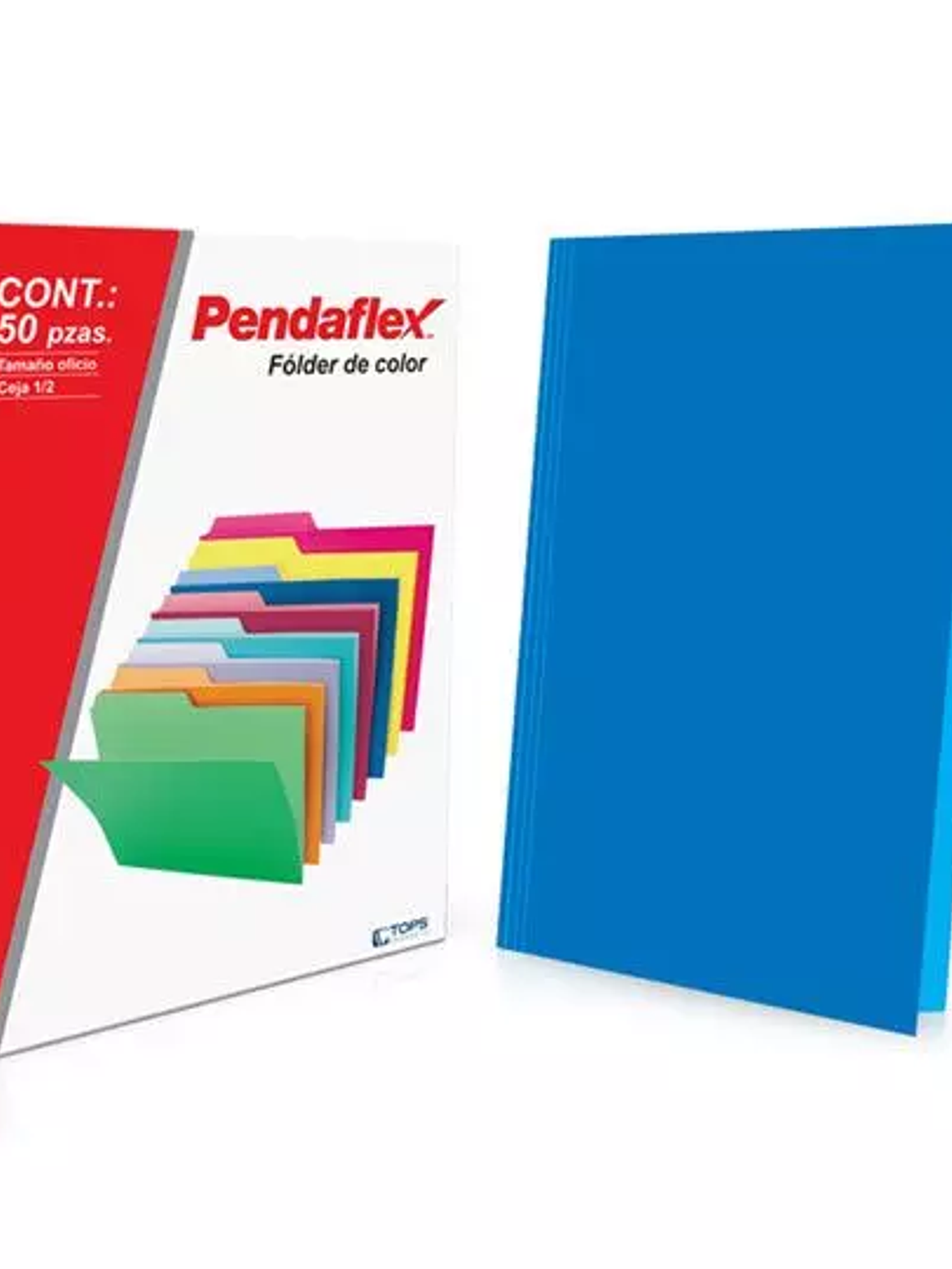 Folder manila Pendaflex oficio color azu 1