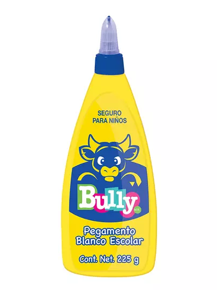 Pegamento escolar blanco Bully de 225 gr 1