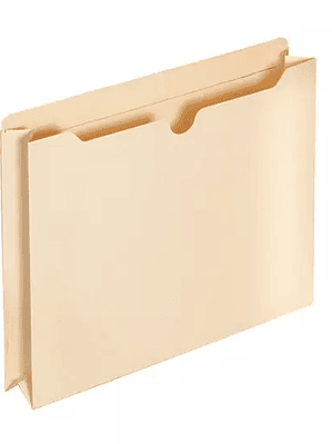 Folder manila tipo bolsa Globe-Weis cart