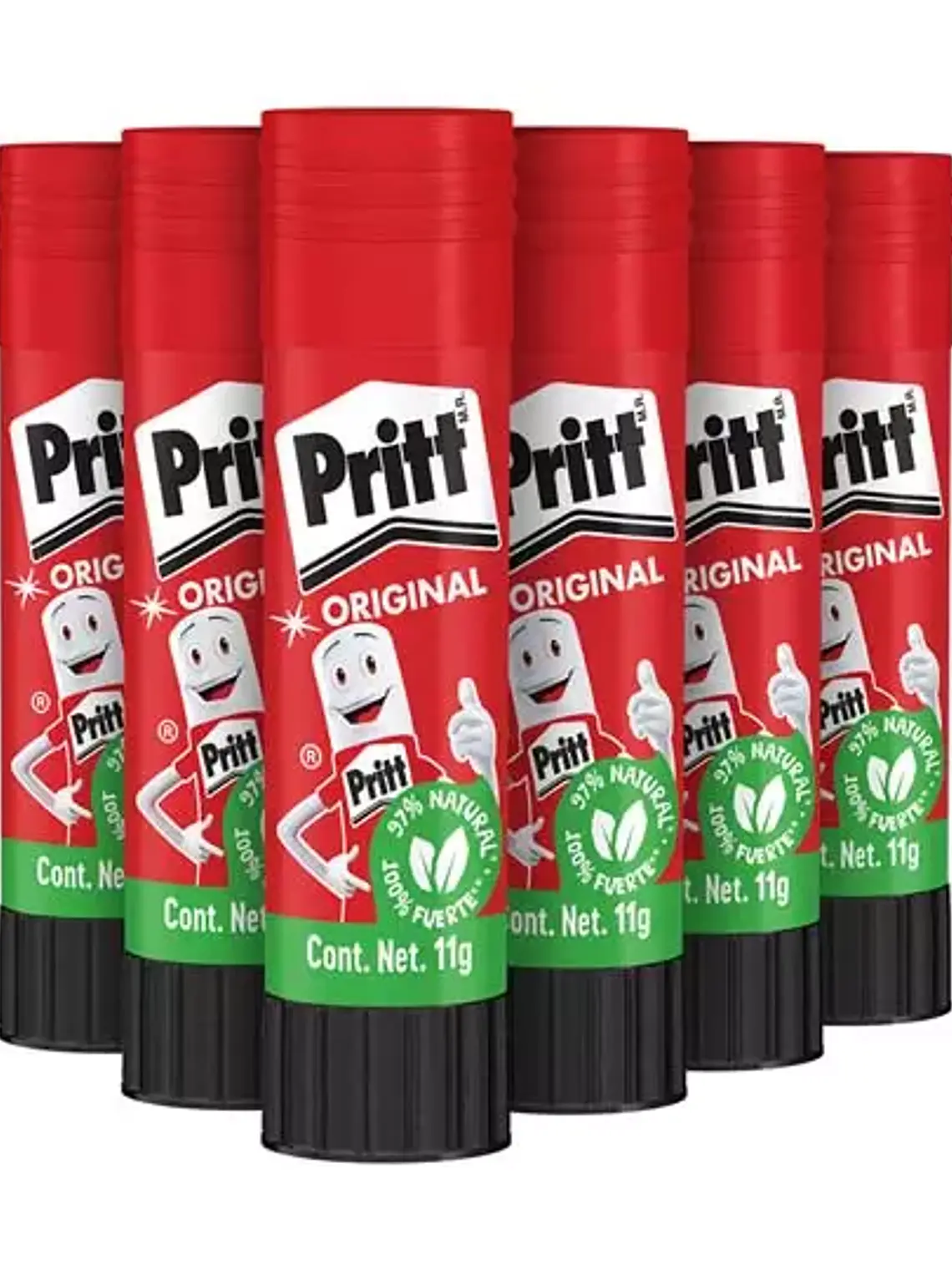 Lápiz adhesivo Pritt en barra de 11 grs 1