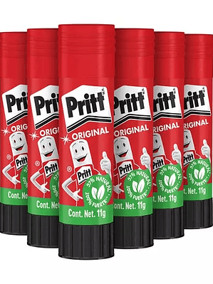 Lápiz adhesivo Pritt en barra de 11 grs