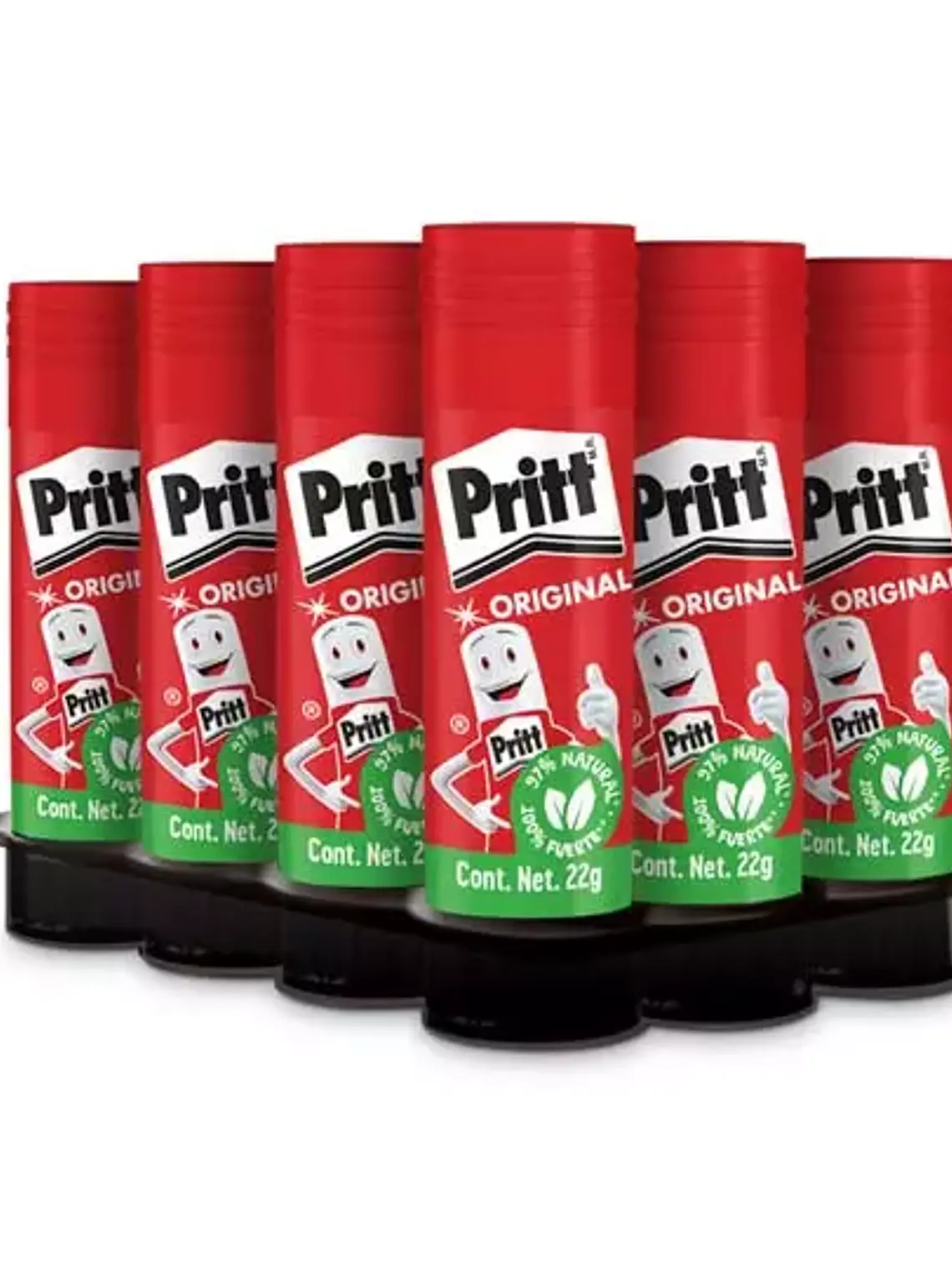 Lápiz adhesivo Pritt en barra de 22 grs 1