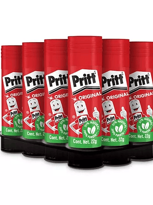 Lápiz adhesivo Pritt en barra de 22 grs