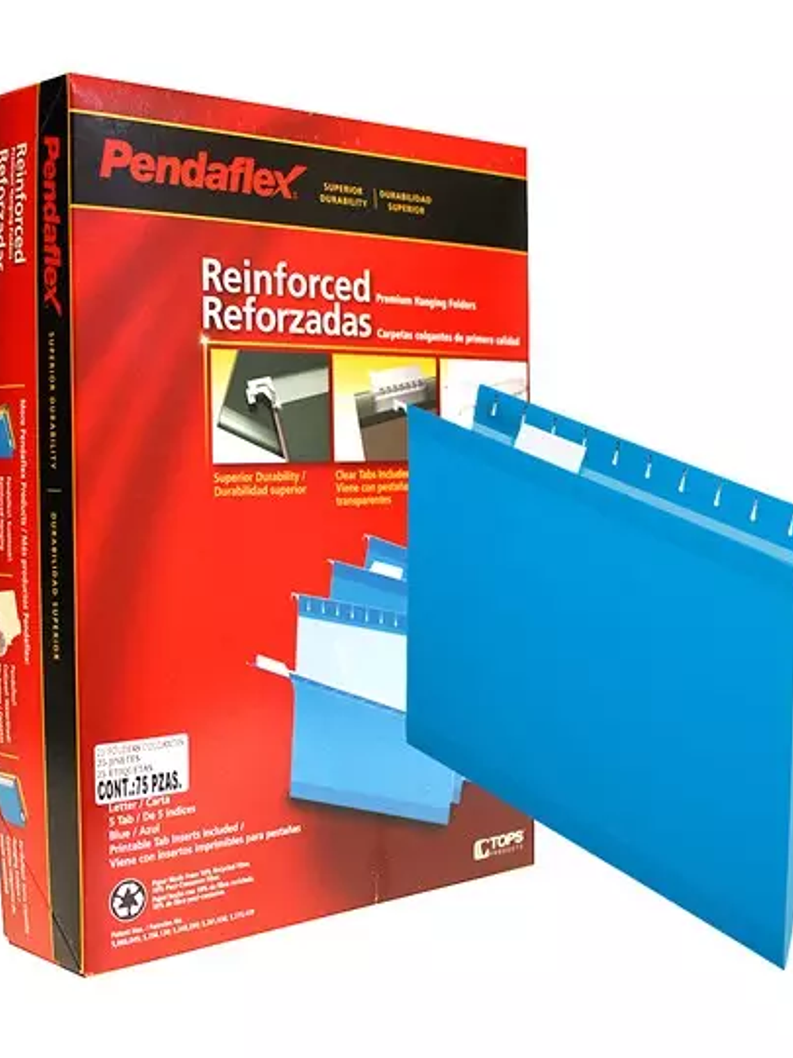 Folder colgante Pendaflex carta color az 1