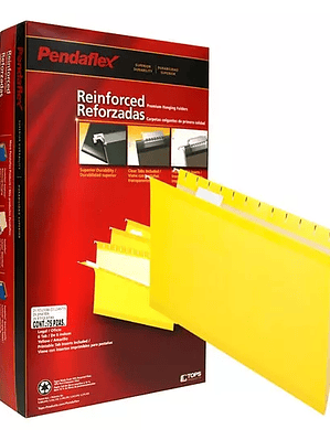 Folder colgante Pendaflex oficio colo am