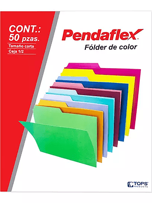 Folder de color Pendaflex carta color aq