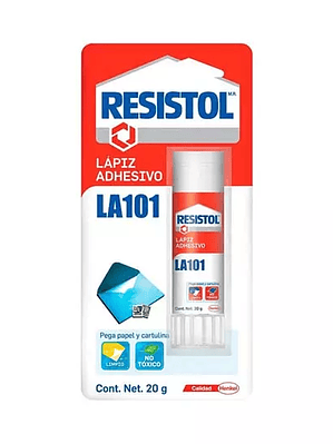 Lápiz adhesivo Resistol en barra de 20 g