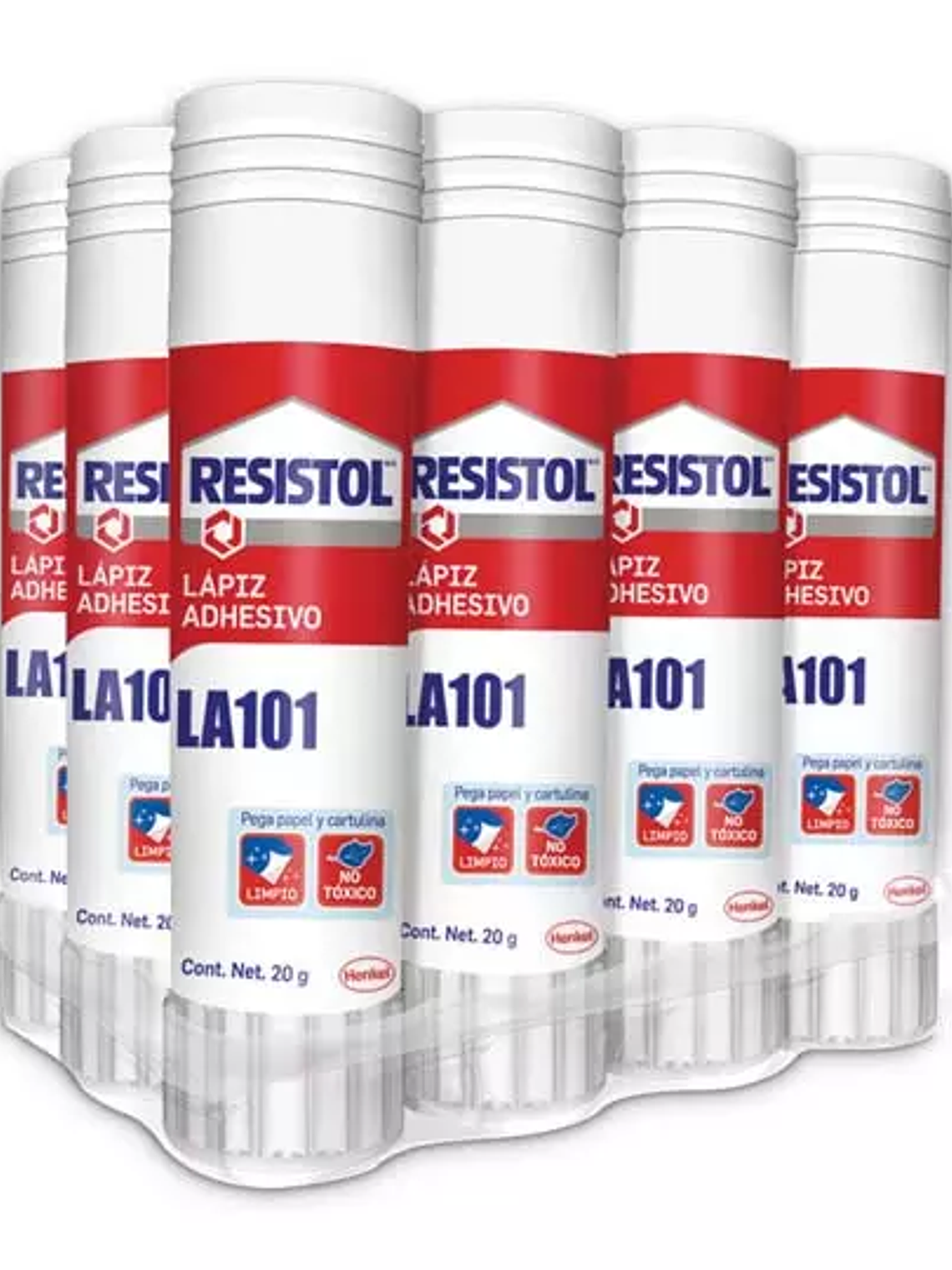 Lápiz adhesivo Resistol en barra de 20 g 1