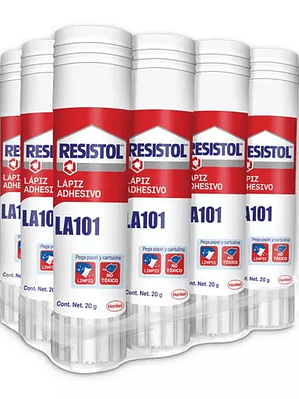Lápiz adhesivo Resistol en barra de 20 g