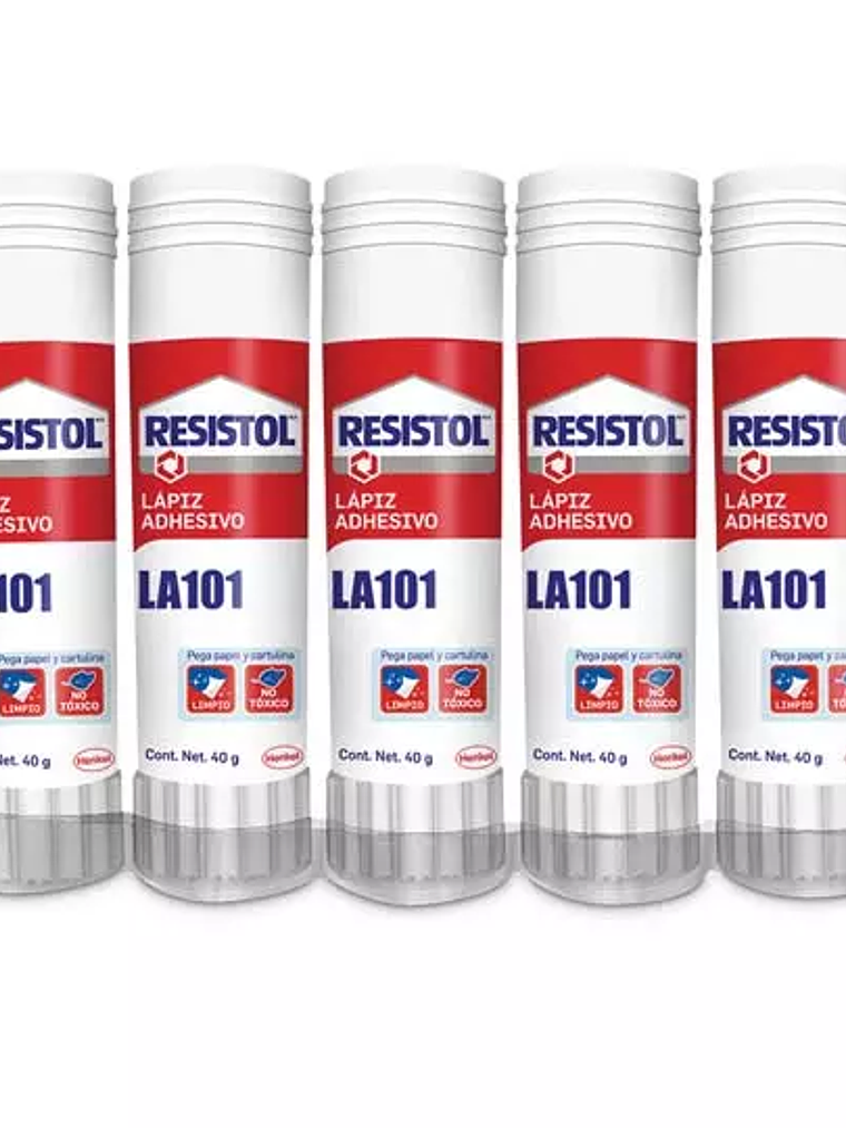 Lápiz adhesivo Resistol en barra de 40 g 1