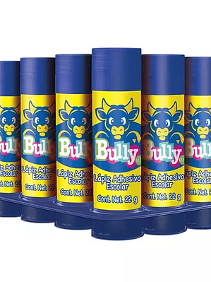 Lápiz adhesivo Bully en barra de 22 grs