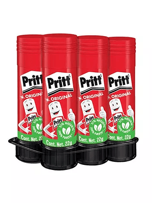 Lápiz adhesivo Pritt en barra de 22 grs