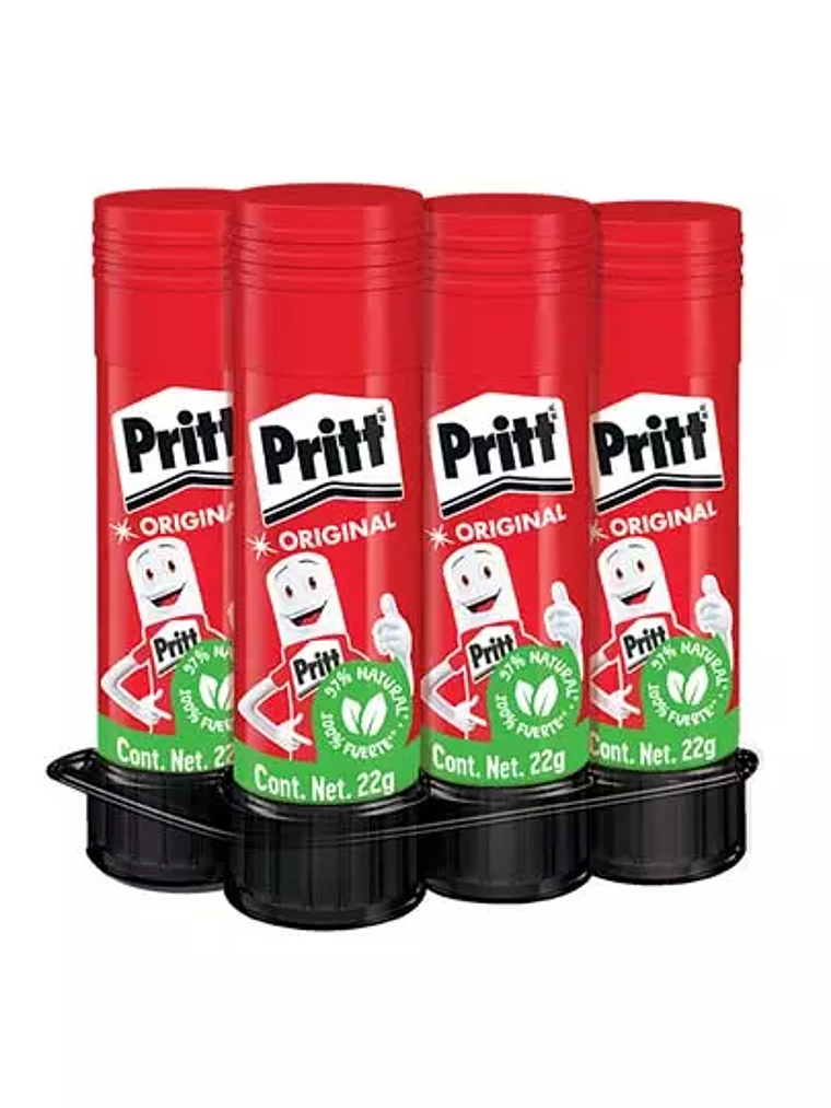 Lápiz adhesivo Pritt en barra de 22 grs 1