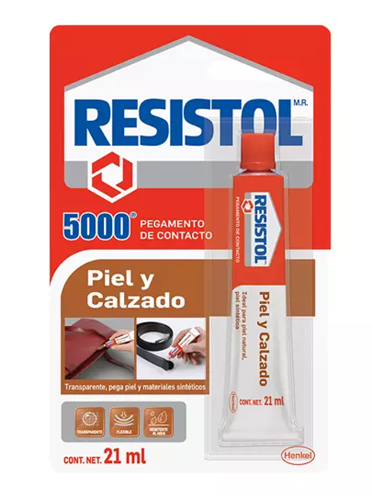 Pegamento de contacto Resistol 5000 Piel 1