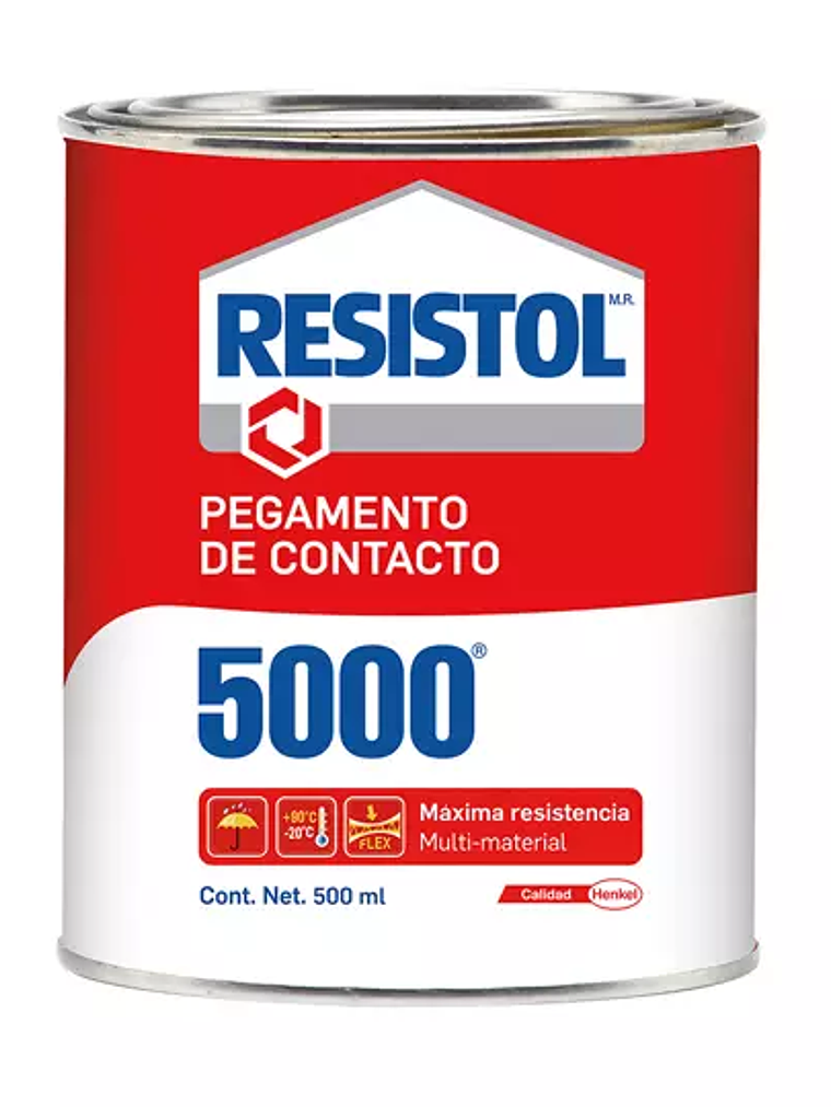 Pegamento de contacto Resistol 5000 amar 1