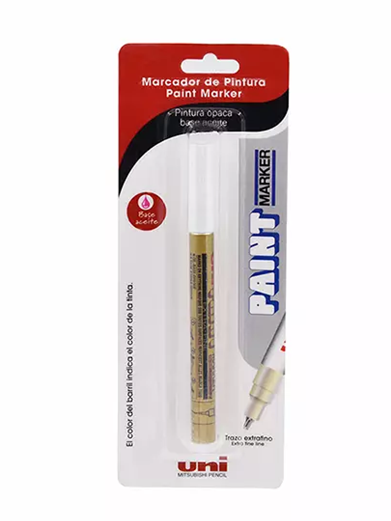 Marcador permanente UniPaint punto extra 1