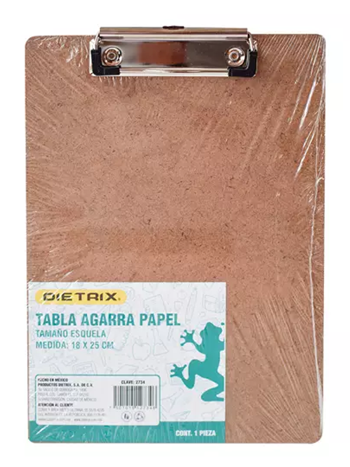 Tabla de madera Dietrix agarra papel esq 1