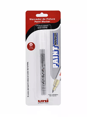 Marcador permanente UniPaint punto extra