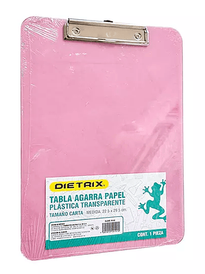 Tabla de plástico agarra papel DIETRIX t
