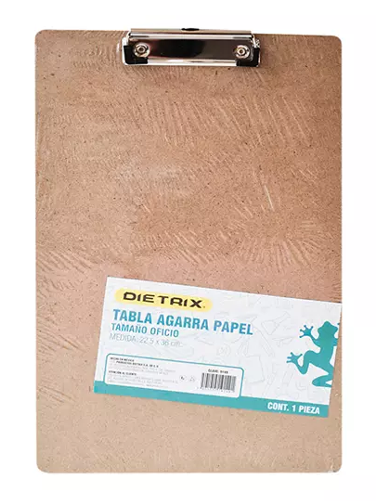 Tabla de madera Dietrix agarra papel ofi 1