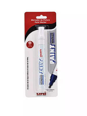 Marcador permanente UniPaint punta bala